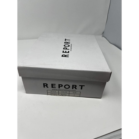 Report Ridley Women's Black Leather Peep Toe Block Heel Gladiator Sandal Size 9 - Picture 7 of 7